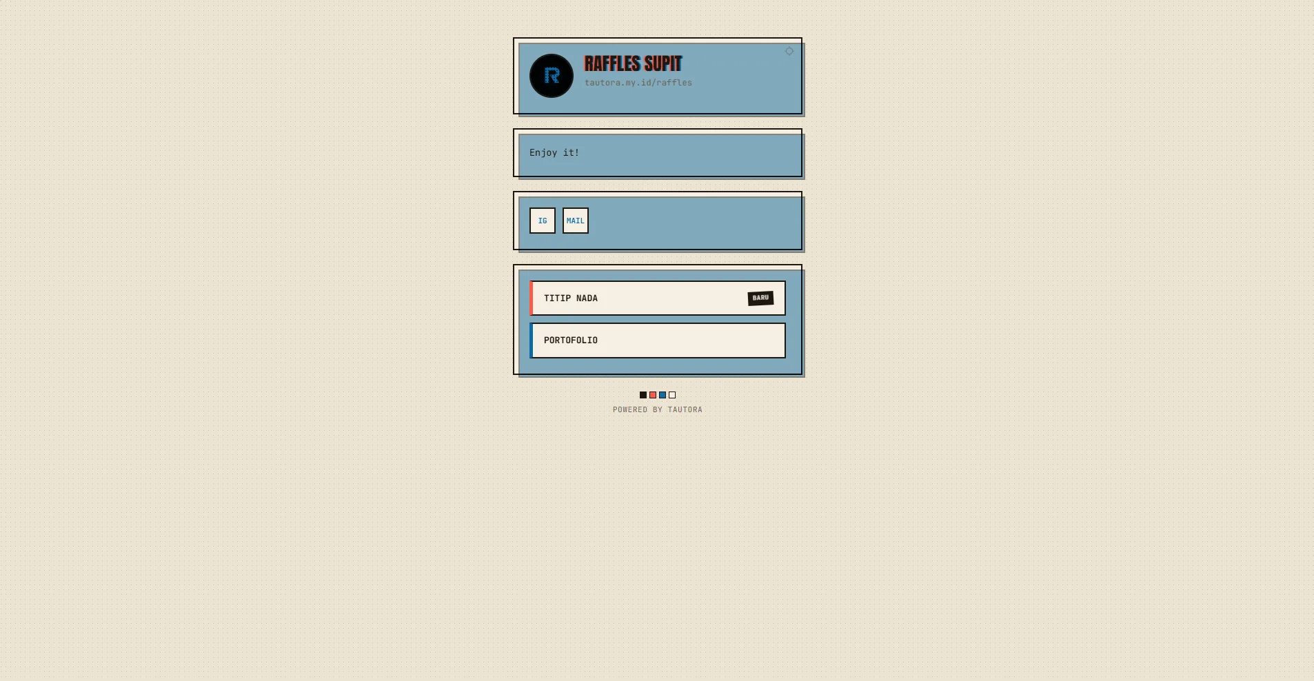 Tautora screenshot 1